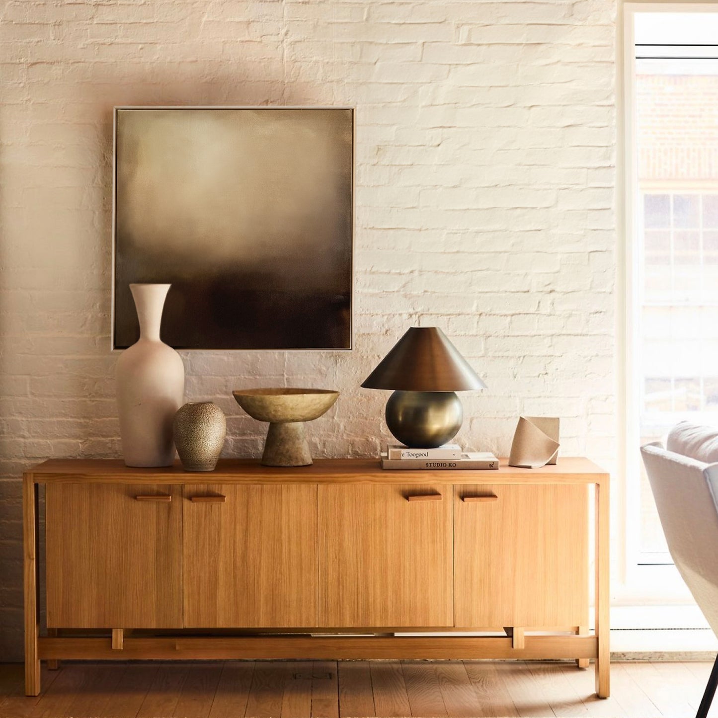 'Holding The Light' (36" x 36")